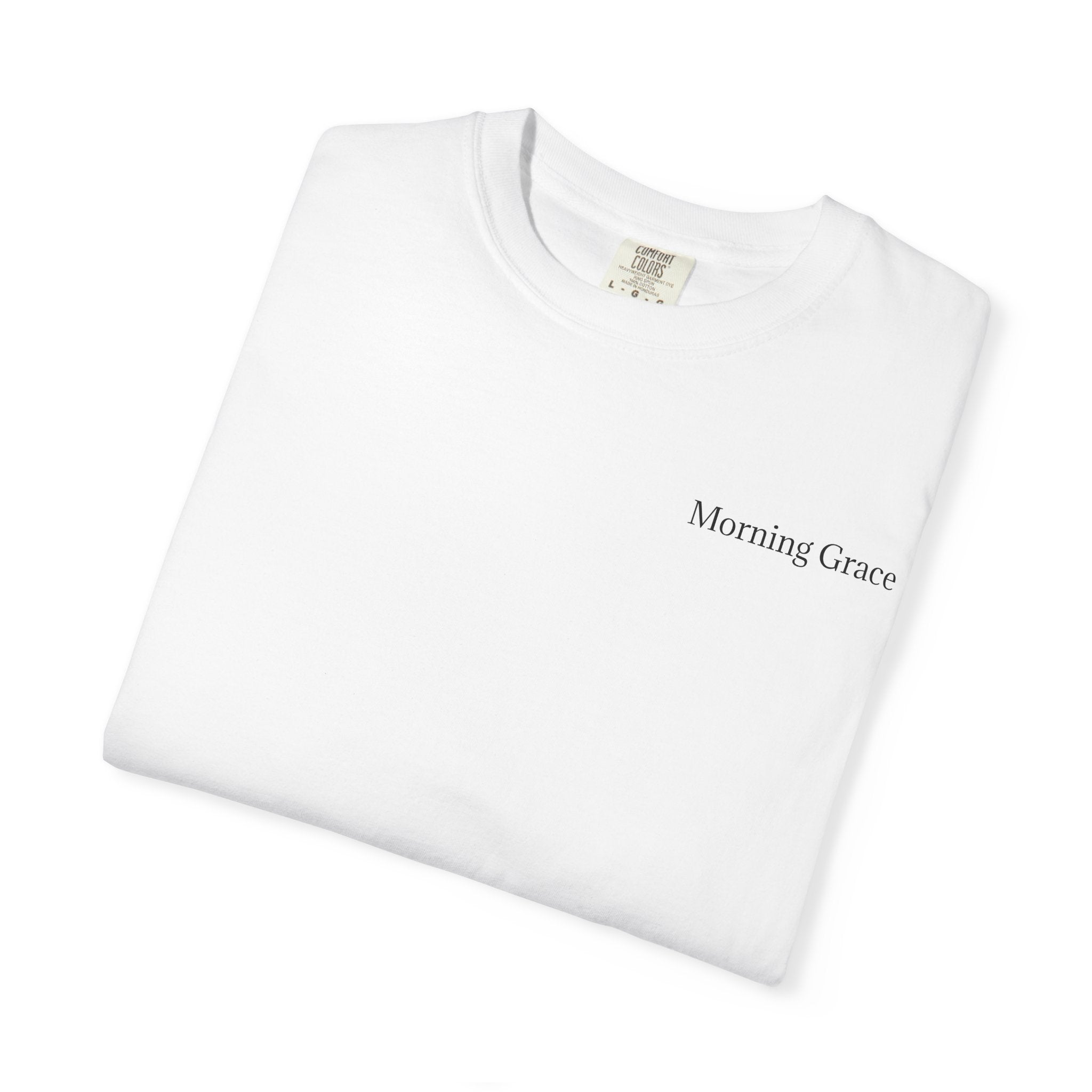 Faith Over Fear T‑Shirt — “Morning Grace” Minimal Christian Tee