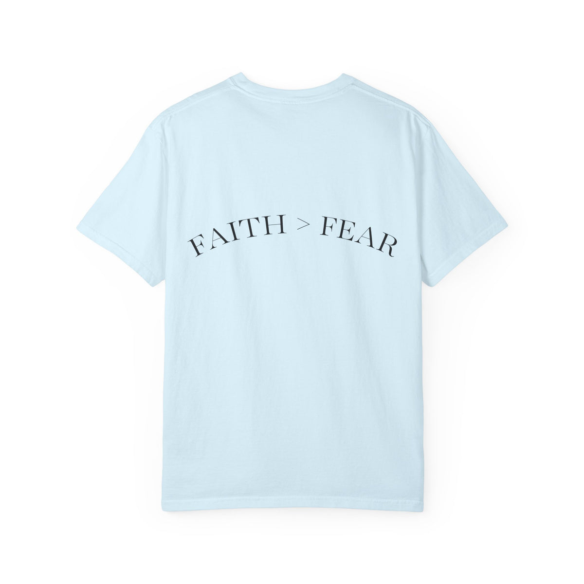 Faith Over Fear T‑Shirt — “Morning Grace” Minimal Christian Tee