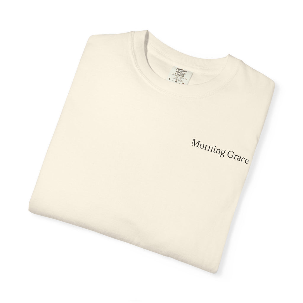 Faith Over Fear T‑Shirt — “Morning Grace” Minimal Christian Tee
