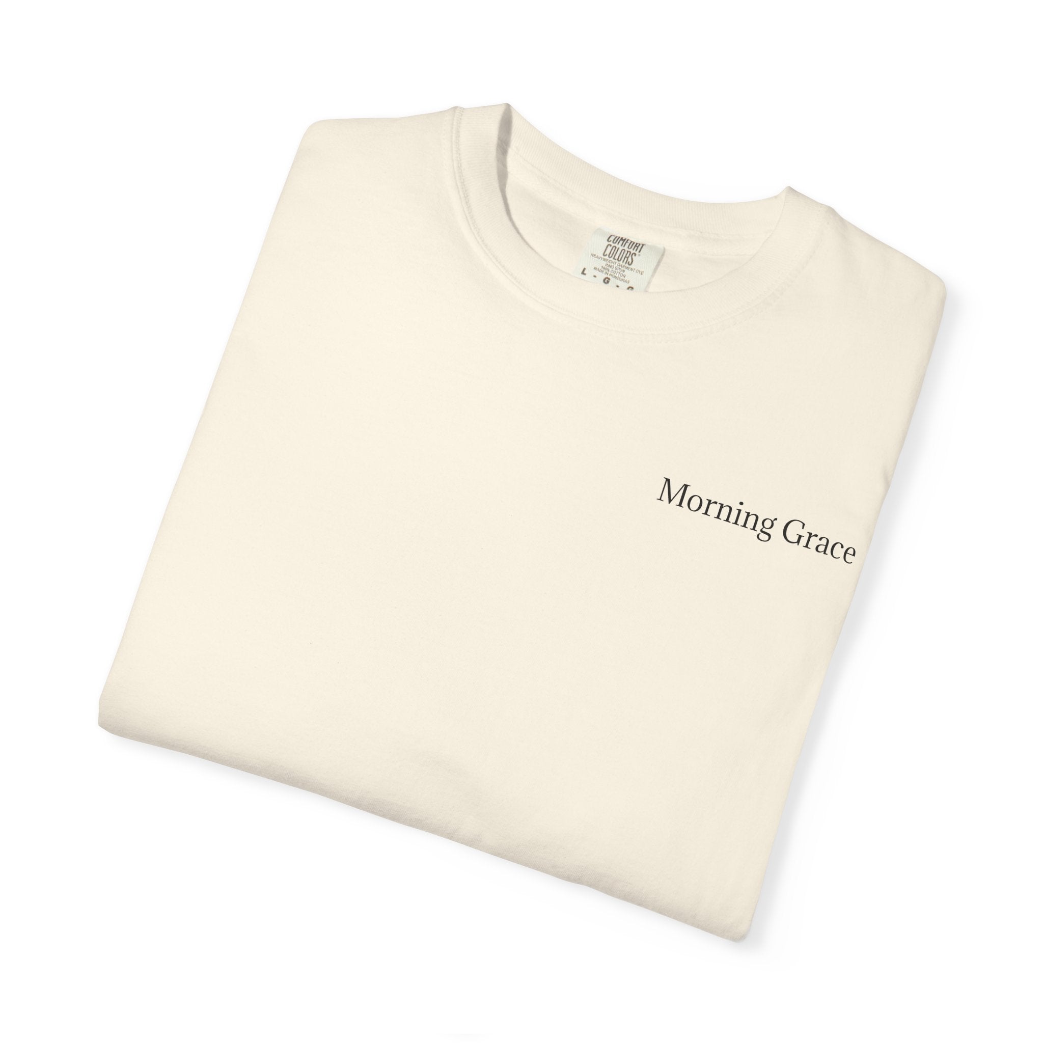 Faith Over Fear T‑Shirt — “Morning Grace” Minimal Christian Tee