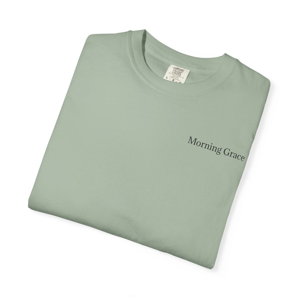 Faith Over Fear T‑Shirt — “Morning Grace” Minimal Christian Tee