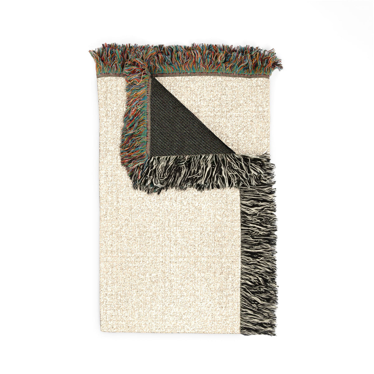 Faith > Fear Woven Blanket