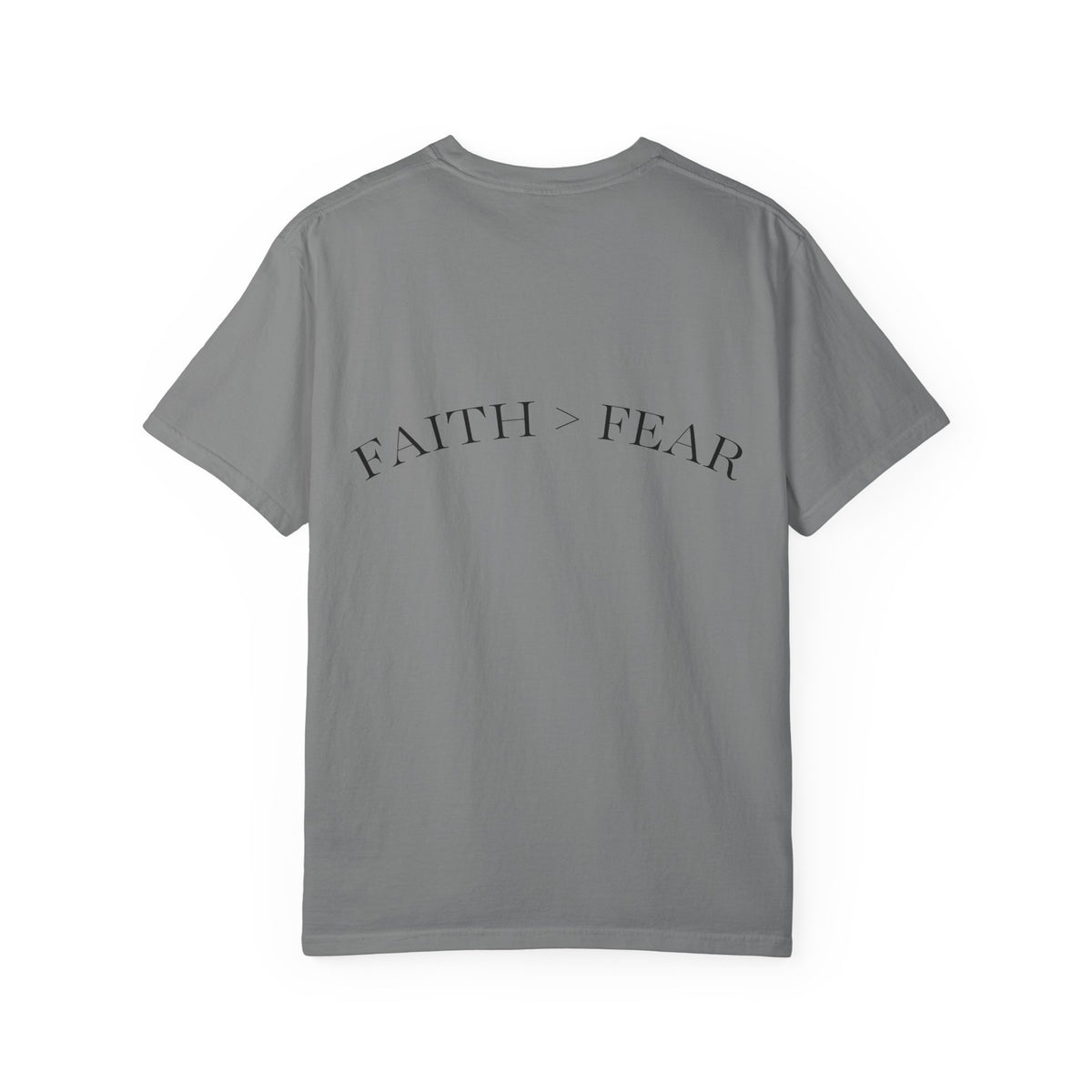 Faith Over Fear T‑Shirt — “Morning Grace” Minimal Christian Tee