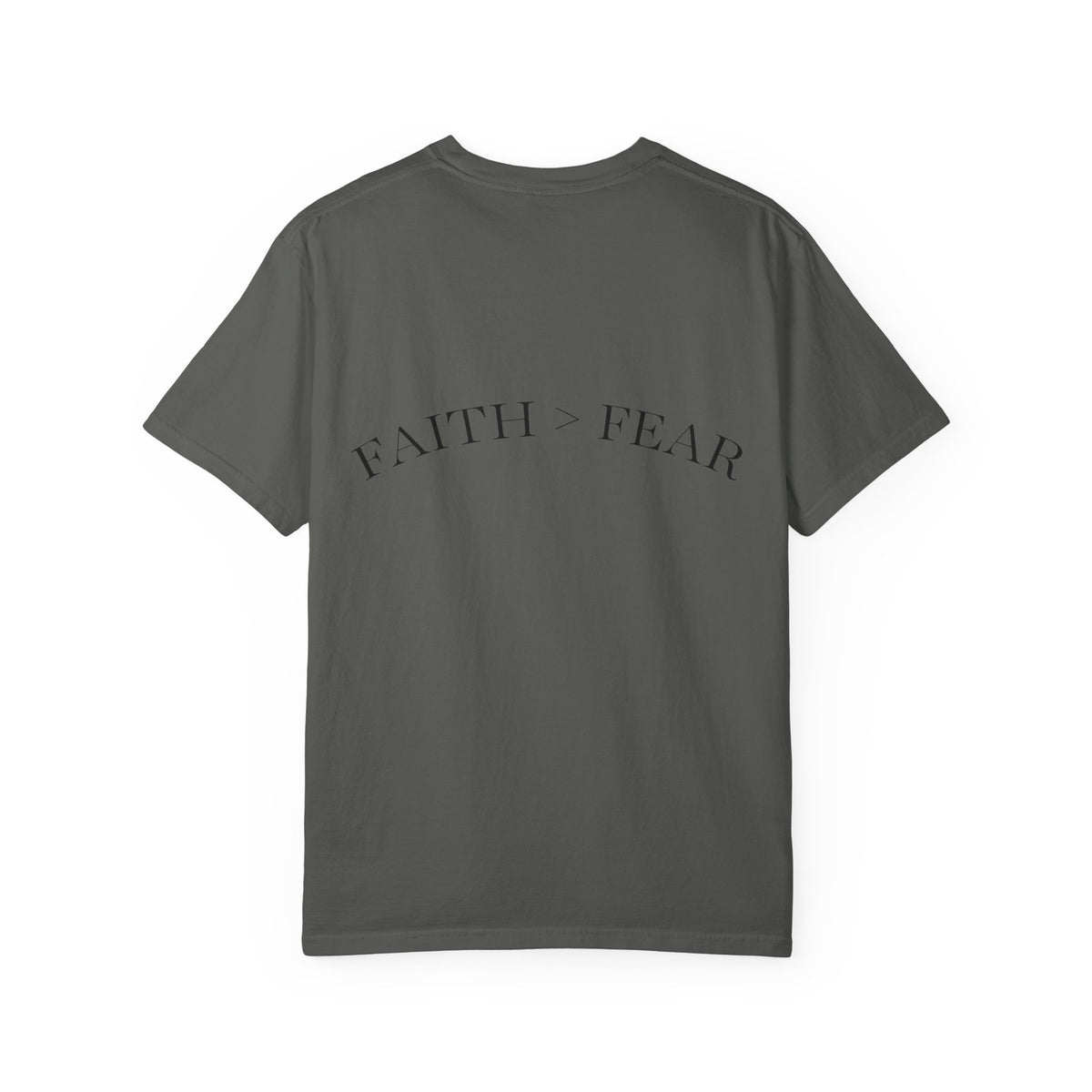 Faith Over Fear T‑Shirt — “Morning Grace” Minimal Christian Tee