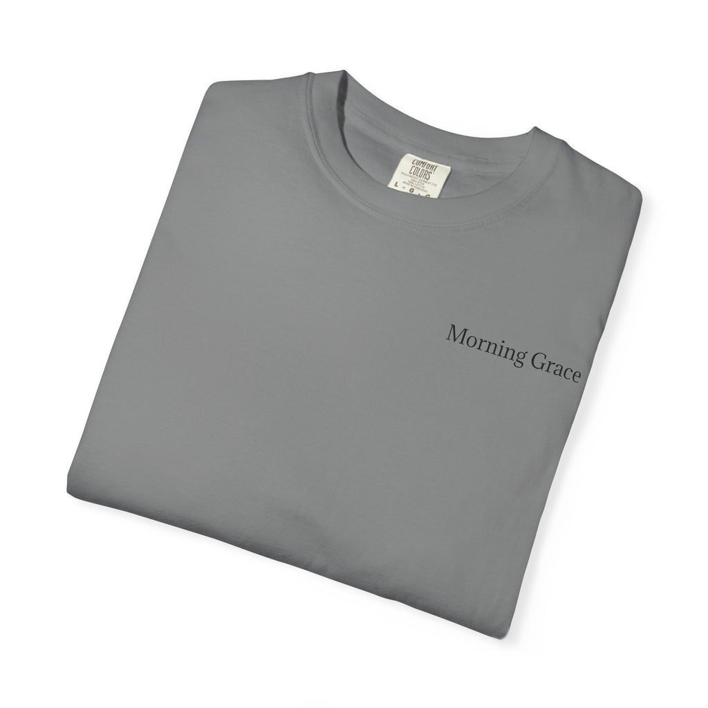 Faith Over Fear T‑Shirt — “Morning Grace” Minimal Christian Tee