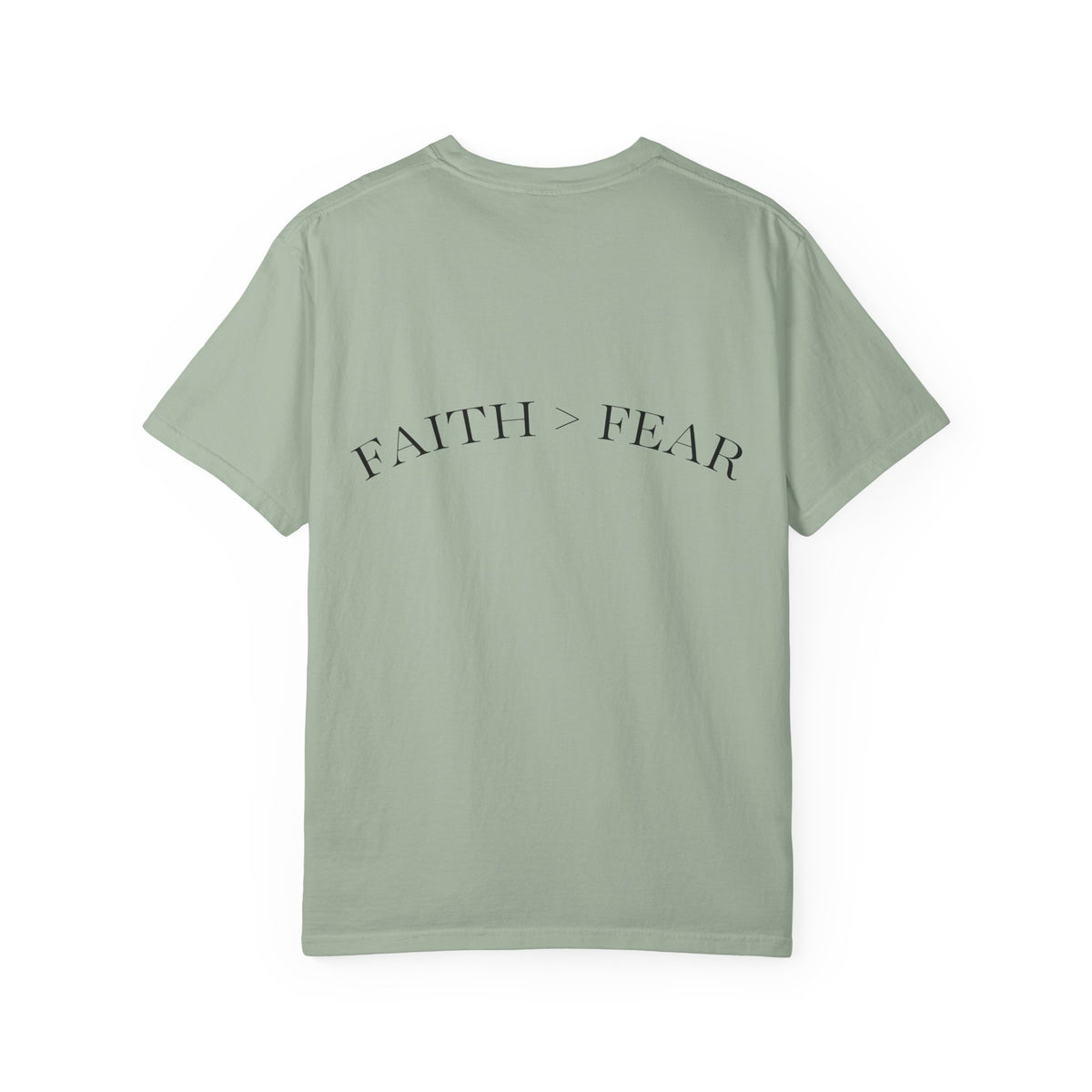 Faith Over Fear T‑Shirt — “Morning Grace” Minimal Christian Tee