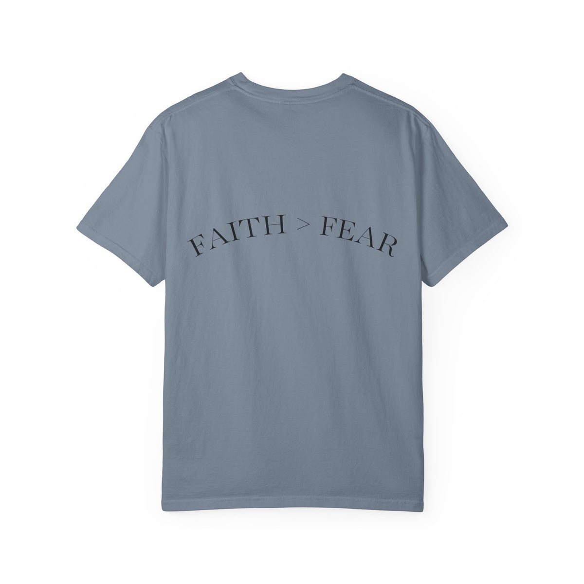 Faith Over Fear T‑Shirt — “Morning Grace” Minimal Christian Tee