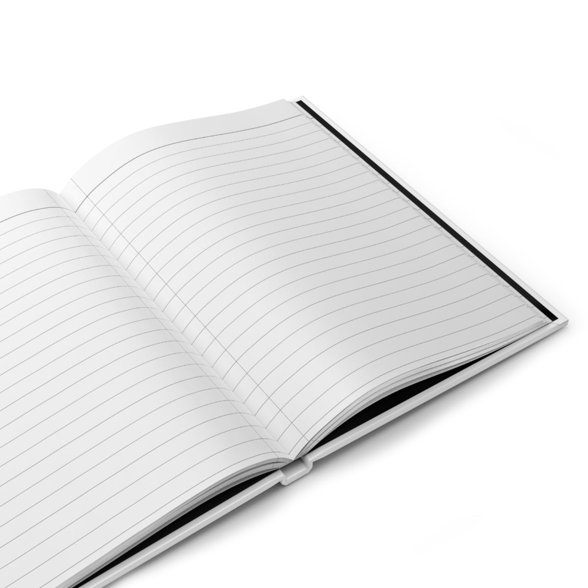 Faith > Fear Hardcover Journal — Lined Matte Inspirational Notebook