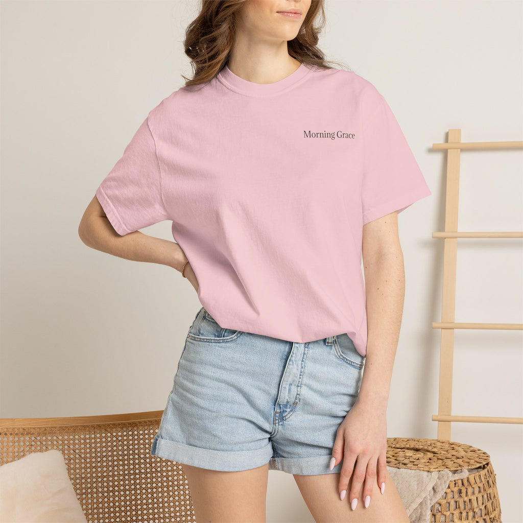 Faith Over Fear T‑Shirt — “Morning Grace” Minimal Christian Tee
