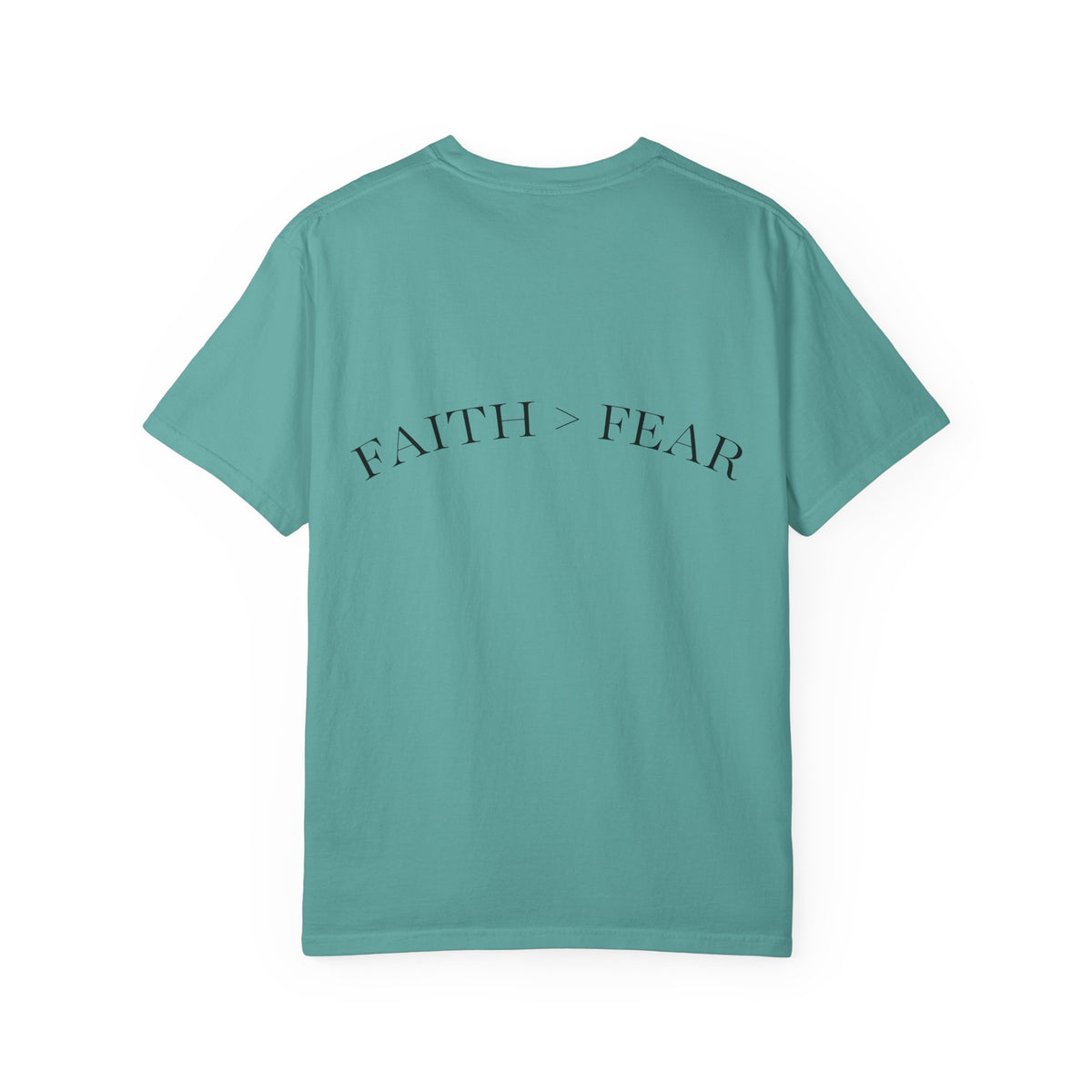 Faith Over Fear T‑Shirt — “Morning Grace” Minimal Christian Tee